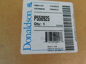 New in Package Donaldson P550925 Hydraulic Filter UPC 74233020053 - Picture 1 of 6