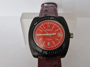 Mirexal Superautomatic Diver - Red Dial -Black Base Fiberglass- Ref C 757.373 - Picture 1 of 5