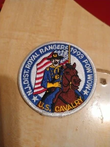 Royal Rangers NJ Dist. 1993 Pow-pow Patch U. S. Calvary - Picture 1 of 4