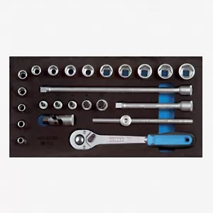 💥EXCELLENT💥GEDORE 1500 CT1-30 SOCKET SET 3/8" IN 1/3 CT MODULE MADE IN GERMANY - Picture 1 of 13