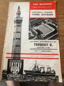 Grimsby Town v Torquay United 1967/68 - Picture 1 of 1