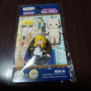 Anime japonés La Rosa de Versalles mini figura llavero Oscar Kewpie - Imagen 1 de 2