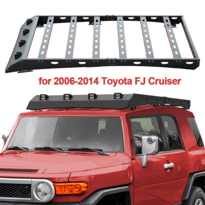 Hardtop Roof Rack Cargo Basket Cargo Rack 800lb For Toyota FJ Cruiser 2006-2014 - Image 1 of 4