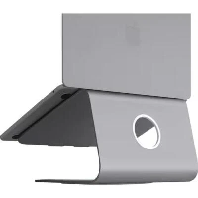 Rain Design 10074 mStand360 Laptop Notebook Swivel Base Stand - Space Grey - Image 1 of 3