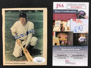 Bill Dickey Signed Magazine Photo JSA Cert w/COA! HOF New York Yankees #8 MLB! - Picture 1 of 5