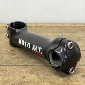 Vintage Salsa Moto Ace Stem 1 1/8" Threadless 135 mm Reach Clamp Black - Picture 1 of 14