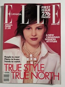 Elle Magazine Canada Claudelle Giovanni Spring 2001 | 1st issue - Foto 1 di 1