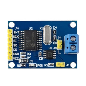 Controlador de bus MCP2515 CAN TJA1050 receptor módulo SPI para Arduino Raspberry Pi - Imagen 1 de 6