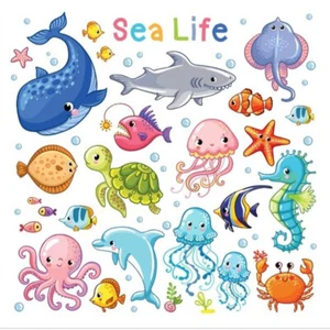 Sea Life Animals Metal Cutting Dies Scrapbooking Stencils Diy Album Paper Crafts - Picture 1 of 5