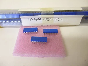10 Stück /10 pieces Resistor Array Network 7 x 120? Widerstands Netzwerk NEW * - Picture 1 of 4