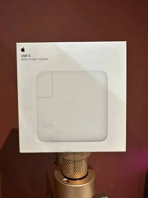 Geniune Apple MX0J2B/A 96W USB C Power Adapter - White - Brand New - Image 1 of 3