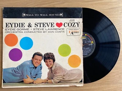 Eydie Gorme & Steve Lawrence "Cozy" 1961 LP Jazz Oz UA WWS8509 - Image 1 of 4