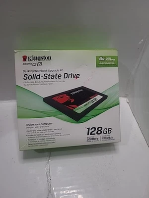 Kingston SSDNOW 128GB V200 SATA III 2.5 Solid State Drive SSD (SV200S37A/128G) - Image 1 of 4