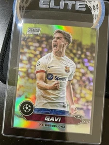 2023-24 Topps Stadium Club Chrome #6 Gavi Refractor FC Barcelona K - Picture 1 of 1