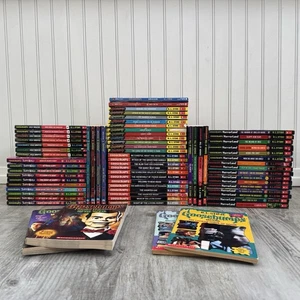 Goosebumps Book Lot 70 RL Stine Slappy Horror Most Wanted Series 2000 Horrorland - Foto 1 di 21