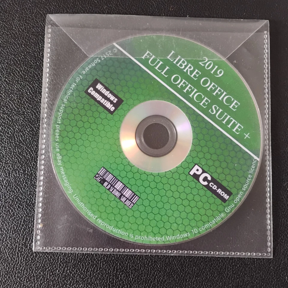 Libre Office 2025 | Software Suite for Windows | MANUALS & HELP GUIDES | CD-ROM - Image 1 of 1