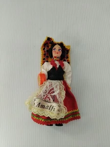 Vintage Amalfi Doll In Traditional Clothing Souvenir - Picture 1 of 7
