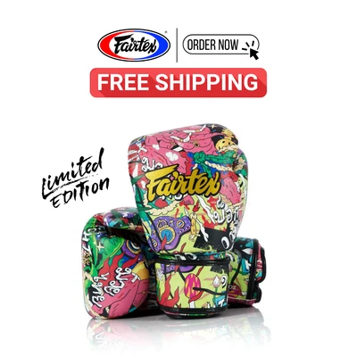 (Free Shipping)Fairtex BGV-PREMIUM-URFACE Colorful Boxing Gloves Limited Edition - Image 1 of 4
