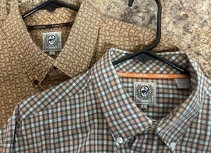 Cinch Button Down Herren Large Langarm Western Rodeo 2 Stück - Bild 1 von 20