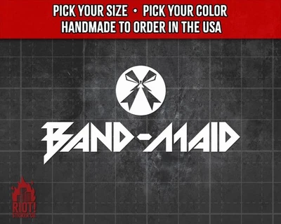 Calcomanía de curita para pegatina con logotipo de banda de coche para computadora portátil banda de rock japonesa Foto 1 de 4