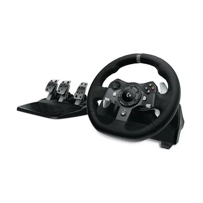 Logitech G920 Controller Volante + Pedali - Nero - Ottimo - GARANZIA Certificata - Immagine 1 di 3
