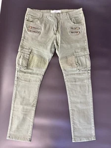 DAVID.ANN Pantaloni Cargo Uomo Casual Elasticizzati Pantaloni Tattici Allenamento - Foto 1 di 13