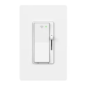 Interruttore Luce Dimmer Paddle Elettrico Commerciale Smart Bianco Monopolare 15A 120V - Foto 1 di 3