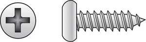 Hillman 80056 Tornillo de chapa con cabeza de sartén Phillips chapado en zinc #8 x 2 pulgadas - Imagen 1 de 1