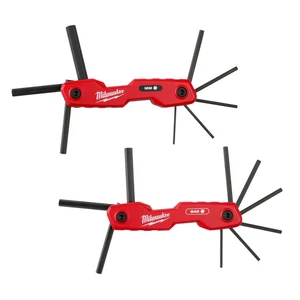 Milwaukee Electric Tools 48-22-2183 Milwaukee Tool 2pc 17-key Folding Hex Key - Picture 1 of 1