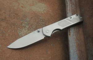 Sanrenmu LAND 710 Messer Vollmetall Taschenmesser 8Cr13 Stahl Framelock - Bild 1 von 8