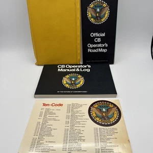 CB Operators Manual and Log Book Road Map 1976 Consumer Guide Vintage - Picture 1 of 24