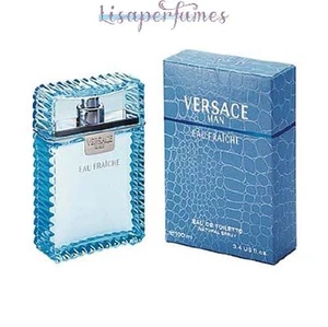 Versace Man Eau Fraiche by Gianni Versace for Men 3.4oz Eau De Toilette Spray - Picture 1 of 1