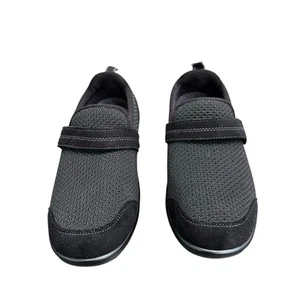 Orthofeet Damen-Slipper schwarz orthopädische Schuhe Größe 7,5EE Weite Komfort - Bild 1 von 8