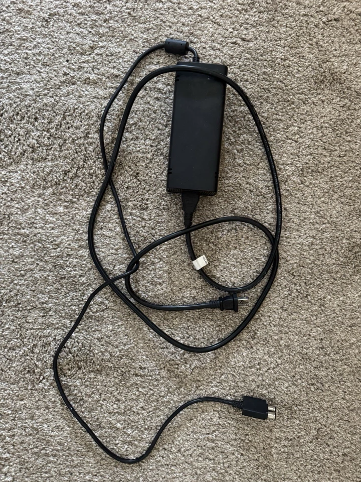 Xbox 360 Power Supply Brick with PowerCord Microsoft– Tested & Working - Image 1 of 1