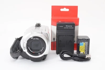 [Near Mint] SONY DCR-SR300 Handycam Digital Video Camera 40GB Silver From JAPAN - Image 1 of 4