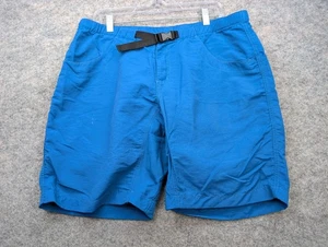 Kavu Shorts Mens Large Blue Belted Outdoor Camping Climbing Hiking Gorpcore - Picture 1 of 11
