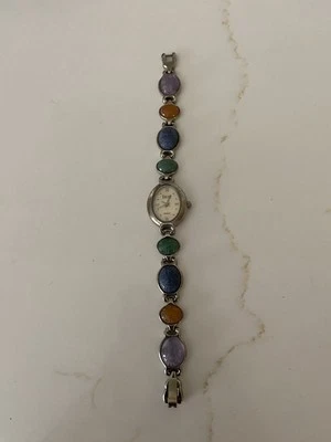 Vintage Kristine Faux gemstone Ladies wristwatch non-working, read - Image 1 of 4