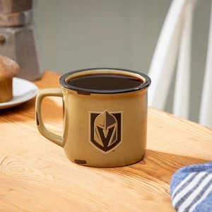 Vegas Golden Knights Ceramic Camp Cup with Enamel Finish, 14oz - Picture 1 of 4