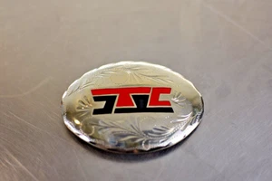 Navajo Belt Buckle Silver, onyx, red coral - Picture 1 of 3