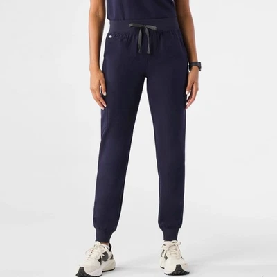 Pantalones Médicos para Mujer Figs Zamora Jogger Azul Marino Pequeños Pequeños Foto 1 de 4