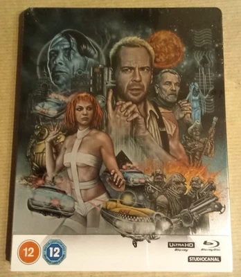 The Fifth Element (4K Ultra HD + Blu-ray, 2020, SteelBook Edition) New & Sealed - Image 1 of 4