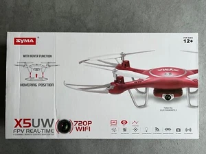 Syma X5UW FPV Real Time 4 Channel Remote Control Quadcopter new in sealed box - Picture 1 of 6