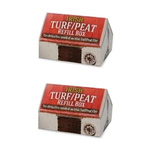 Irish Turf Peat Incense Refills Boxed 12 Sods Novelty Gift Pack of 2 - Picture 1 of 3