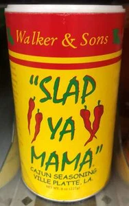 Slap Ya Mama Cajun Seasoning 8 oz shaker NO MSG fish beef chicken - Picture 1 of 4