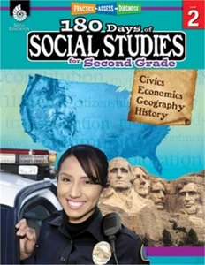 180 Days of Social Studies for Second Grade (Grade 2): Practice, Assess, Diagnos - Picture 1 of 1