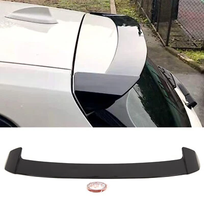 TRADE VEHICLE PARTS Fits BMW 1 Series F20 F21 Roof Boot Lip Spoiler Gloss Black M Performance Style