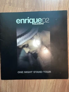 Enrique Iglesias One Night Stand Tour 2002 Official Souvenir Programme (Ex Cond) - Picture 1 of 2