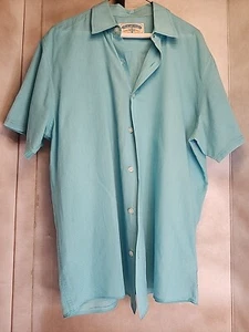 Jimmy Buffet Margaritaville Short Sleeve Shirt Men Large Button Down Lightweight - Picture 1 of 7