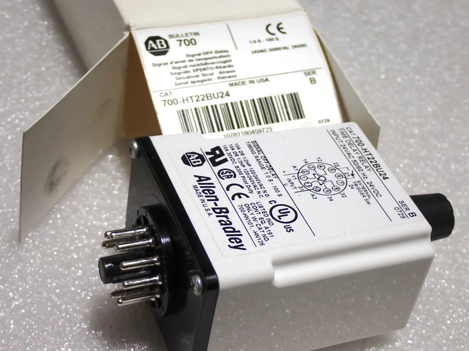 700-HT22BU24 SEÑAL OFF DELAY SER B ALLEN BRADLEY LOTE DE [1] NUEVO Foto 1 de 2
