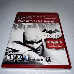 2012 PS3 Batman Arkham City Game of the Year Edition BRAND NEW SEALED - Picture 1 of 2